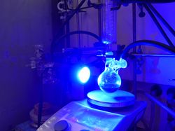 Labore des Instituts für Chemie: UV-Lampe